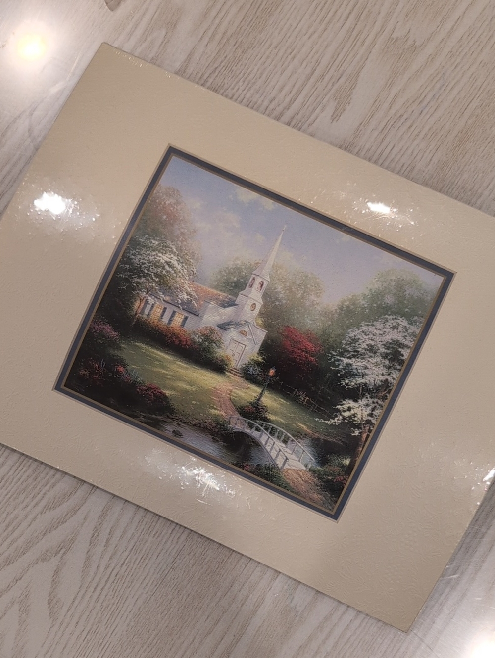 Thomas Kinkade Certified Print - Hometown Chapel